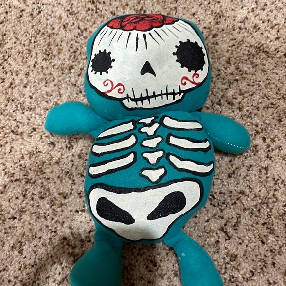 Handmade Day of the Dead baby doll - Picture 1 of 3